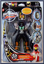 Moto-Morph Ranger Black from Power Rangers RPM - Moto-Morph manufactured by Bandai [Front]
