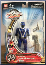 Throttle Lion Ranger from Power Rangers RPM - Throttle manufactured by Bandai [Front]
