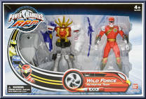 Wild Force Retrofire Team from Power Rangers RPM - Retrofire manufactured by Bandai [Front]
