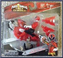 Mini Cycle with Samurai Ranger Fire Action Figure