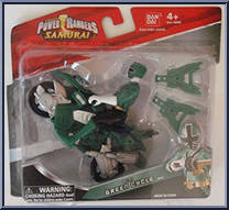 Mini Green Cycle Action Figure