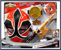 Ranger Training Gear Fire from Power Rangers Samurai - Role Play manufactured by Bandai [Front]
