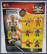 Samurai Gigazord from Power Rangers Samurai - Megazords manufactured by Bandai [Back]