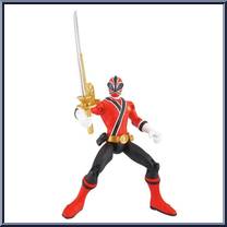 Samurai Ranger Fire from Power Rangers Samurai - Basic Series manufactured by Bandai [Loose]