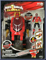 Samurai Transporter from Power Rangers Samurai - Morphin Vehicles manufactured by Bandai [Front]