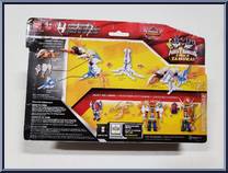 SharkZord and Shark Attack Ranger Fire from Power Rangers Samurai - Zords manufactured by Bandai [Back]