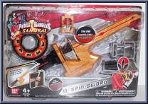 Spin Sword from Power Rangers Samurai - Role Play manufactured by Bandai [Front]