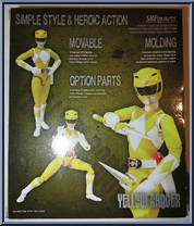 Yellow Ranger from Power Rangers S.H. Figuarts - Basic Series manufactured by Bandai [Back]