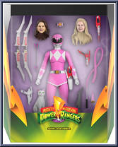 Pink Ranger from Power Rangers - Ultimate manufactured by Super7 [Front]
