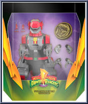 Tyrannosaurus Dinozord from Power Rangers - Ultimate manufactured by Super7 [Front]