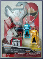 Power Rangers Ninja Storm from Power Rangers Super Megaforce - Key Packs manufactured by Bandai [Front]
