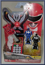 Mighty Morphin Power Rangers from Power Rangers Super Megaforce - Key Packs manufactured by Bandai [Front]