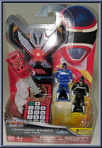 Power Rangers In Space from Power Rangers Super Megaforce - Key Packs manufactured by Bandai [Front]