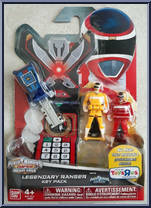 Power Rangers In Space from Power Rangers Super Megaforce - Key Packs manufactured by Bandai [Front]