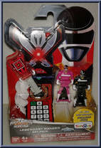Power Rangers In Space from Power Rangers Super Megaforce - Key Packs manufactured by Bandai [Front]