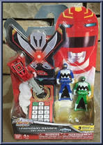 Power Rangers Lost Galaxy from Power Rangers Super Megaforce - Key Packs manufactured by Bandai [Front]