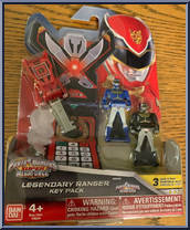 Power Rangers Megaforce from Power Rangers Super Megaforce - Key Packs manufactured by Bandai [Front]