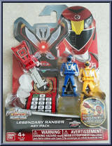 Power Rangers RPM from Power Rangers Super Megaforce - Key Packs manufactured by Bandai [Front]
