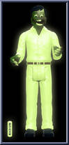 Radium Man (Black Cat Mystery) (Toxic Glow) from Pre-Code Horror - ReAction Figures manufactured by Super7 [Loose]