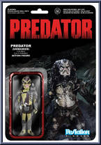 Predator (Unmasked) from Predator - ReAction Figures manufactured by Funko [Front]