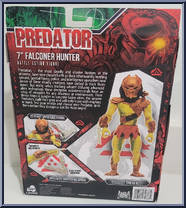 Falconer Hunter from Predator - Basic Series manufactured by Lanard Toys [Back]