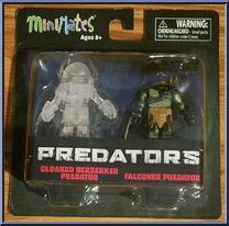 Cloaked Berserker Predator / Falconer Predator from Predator - Minimates - TRU - Wave 3 manufactured by Diamond Select [Front]