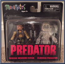 Rescue Mission Dutch / Cloaked Predator from Predator - Minimates - Wave 2 manufactured by Diamond Select [Front]