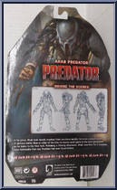 Ahab Predator from Predators - Exclusives manufactured by Neca [Back]
