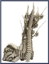 Bone Throne from Predators - Dioramas manufactured by Neca [Loose]
