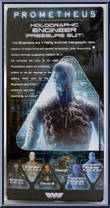 Holographic Engineer (Pressure Suit) from Prometheus - Basic Series manufactured by Neca [Back]