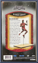 Michael Jordan (1985 Slam Dunk Contest) from Pro Shots - Basic Series manufactured by Upper Deck [Back]