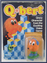 Q*bert is terrifiQ on he sQateboard Action Figure
