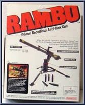 106mm Recoilless Anti-tank Gun from Rambo - Weapons manufactured by Coleco [Back]