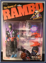 Black Dragon from Rambo - Basic Series manufactured by Coleco [Front]
