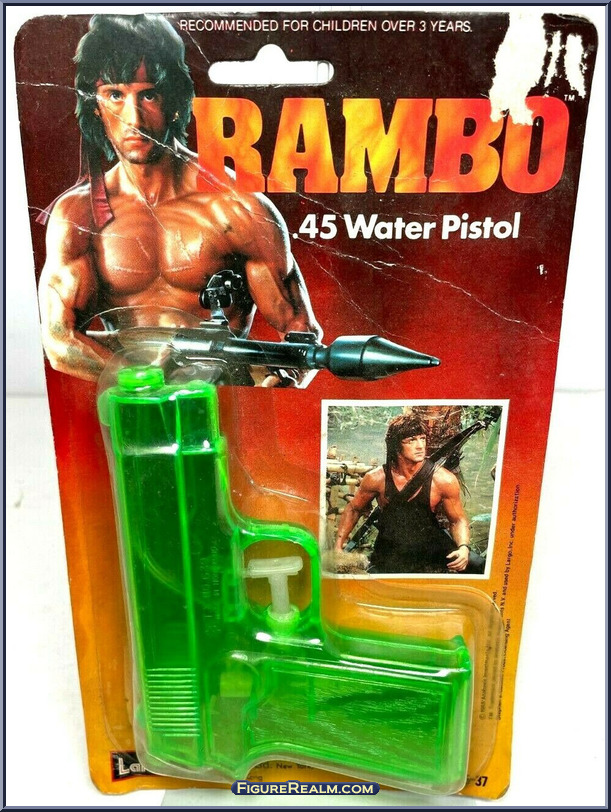 .45 Water Pistol - Rambo - Role Play - LarGo Action Figure