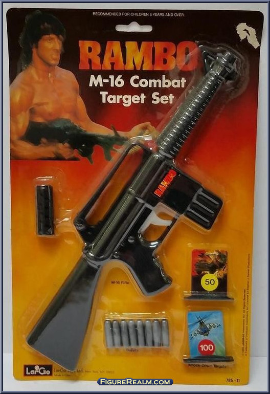 M-16 Combat Target Set - Rambo - Role Play - LarGo Action Figure