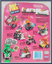 Rat Fink in his Rockin Roadster from Rat Fink - Rad Rods manufactured by Kenner [Back]