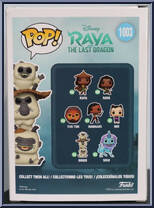 Ongis (Flocked) from Raya and the Last Dragon - Pop! Vinyl Figures manufactured by Funko [Back]