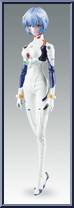 Rei Ayanami (Movie) from Real Action Heroes - Evangelion manufactured by Medicom [Loose]