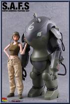Super Armored Fighting Suit (S.A.F.S.) from Real Action Heroes - Evangelion manufactured by Medicom [Loose]