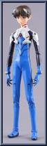 Shinji Ikari from Real Action Heroes - Evangelion manufactured by Medicom [Loose]