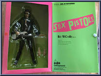 Sid Vicious from Real Action Heroes - Sex Pistols manufactured by Medicom [Front]