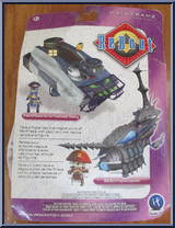 Captain Capacitor [Web Mare] from ReBoot - Miniature Playsets manufactured by Irwin Toys [Back]