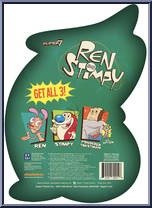 Stimpy from Ren and Stimpy - ReAction Figures manufactured by Super7 [Back]