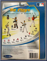 Derek Jeter (New York Yankees) from Re-Plays - MLB - Series I manufactured by Gracelyn Toys [Back]