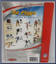 Eli Manning (New York Giants) from Re-Plays - NFL - Series II manufactured by Gracelyn Toys [Back]