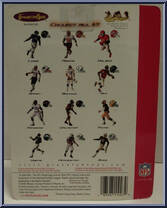 Priest Holmes (Kansas City Chiefs) from Re-Plays - NFL - Series I manufactured by Gracelyn Toys [Back]
