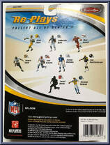 Tedy Bruschi (New England Patriots) from Re-Plays - NFL - Series V manufactured by Gracelyn Toys [Back]
