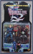 Leon Kennedy / Licker from Resident Evil 2 - Basic Series manufactured by Toy Biz [Front]