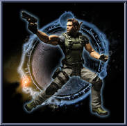 Chris Redfield from Resident Evil 5 - Basic Series manufactured by Neca [Loose]